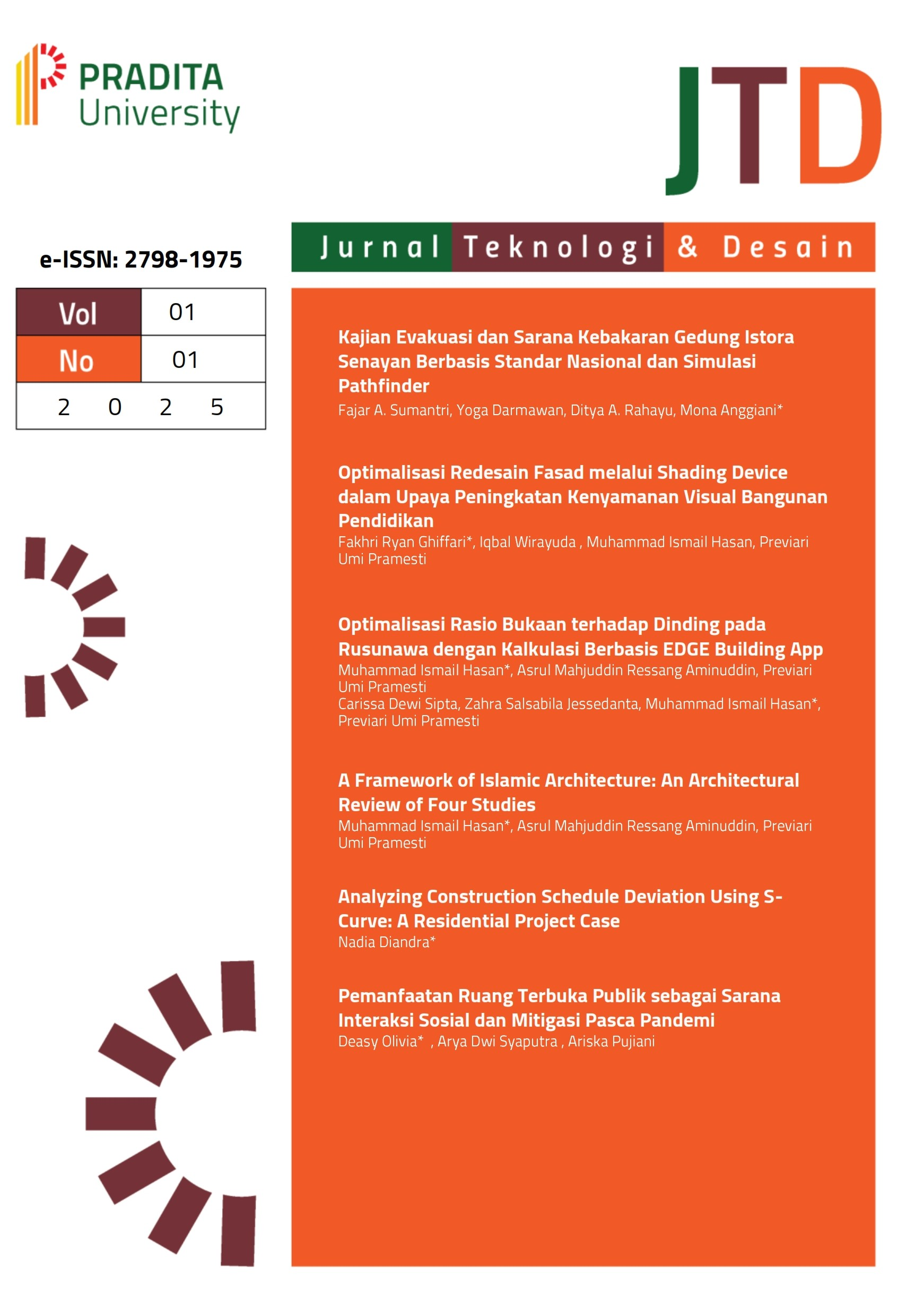View Vol. 1 No. 01 (2025): Jurnal Teknologi dan Desain